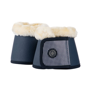 LT Navy Mini Check Bell Boots