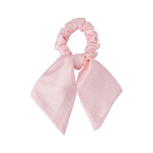 Pink Mini Dot Scrunchie
